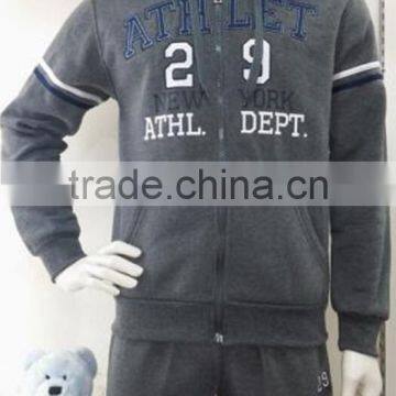 Men Sportswear Polyester Spun Kintted Man Sports Set photo-3