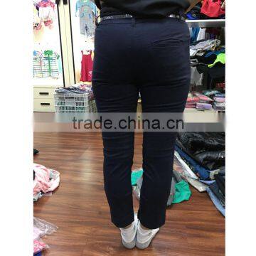 Cheapest Price 100%cotton Pants Goods in Stock photo-3