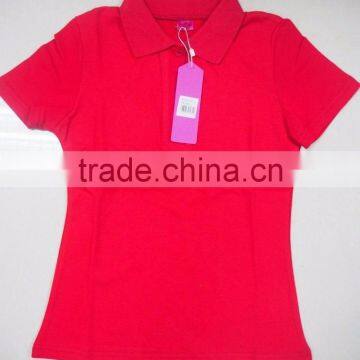 Women Polo Shirt, Short Sleeve, 95% Polyester - 5% Spandex photo-4