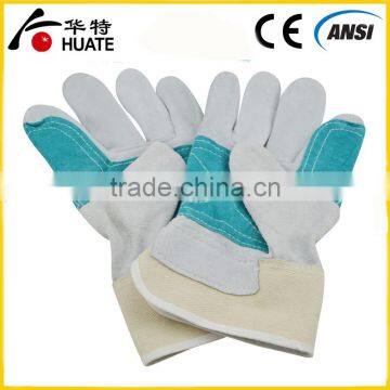 Safety Wokwear Protective Gloves Cow Split Leather Gloves photo-4