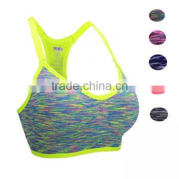 WomenS Racerback Sports Bras Seamless High Impact Support Workout Yoga Bra
