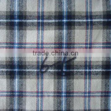 New fashion cotton flannel check fabric V318