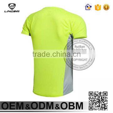 100% Polyester Men's T-Shirts Custom Sportswear