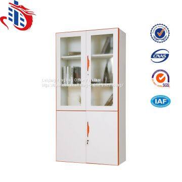 Hot Sale Metal Cupboard Design Filing Cabinets With Glass Doors photo-3