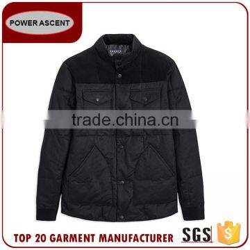 Hot Sale Warm Men Multi-Pocket Cotton Made Quilting Padded Jacket For Sale