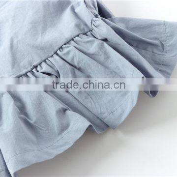 Instagram Design Sleeveless Bowtie Singlet Woven Cotton Fabric Baby Clothes photo-6