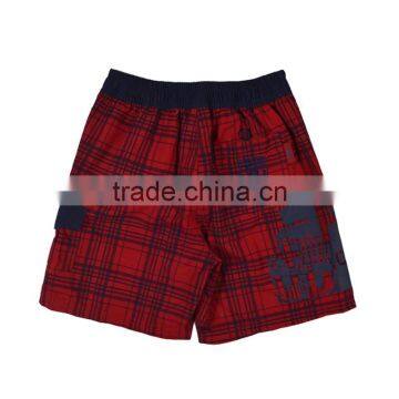 Bronze Color Strappy Waistband Child Boys Sports Garment Shorts photo-2