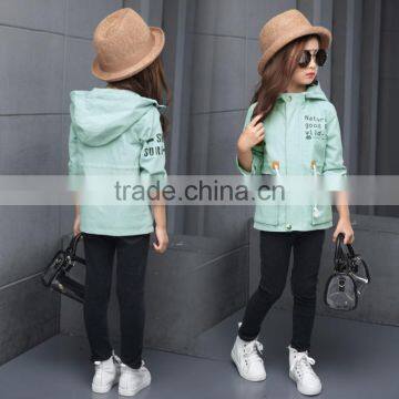 S60057B Children'ss Cotton and Linen Trench Coat Children's Wear Coat photo-3