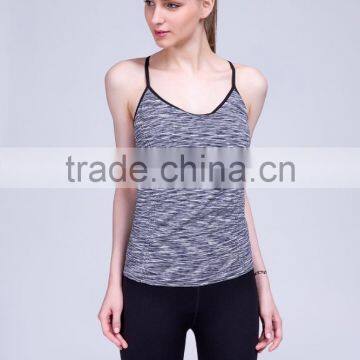 Ladies Seamless X Strap Tank Top Classic Camisole photo-5