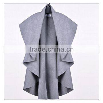Spring New European Style Temperament Fashion Shawl,woolen Irregular Coat,women Shawl photo-6