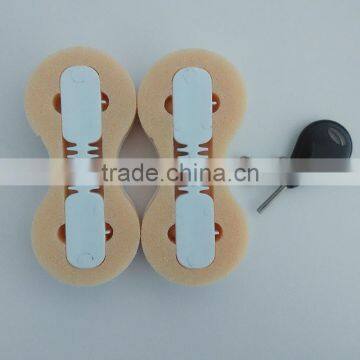 Fusion Fin Plug White Plastic 5 Degree and 9 Degree Surf Fin Box 2pc/set photo-4