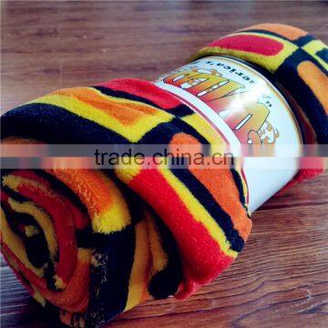 Fleece Plaid Printed New Design Multicolor Knitted Sherpa Children Baby Rag Girl Beach Travel Thick Made Throw Blanket photo-4