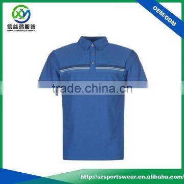 95% polyester 5%spandex quick dry and moisture wick golf polo shirt