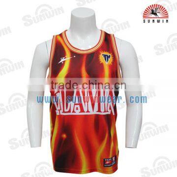 Hot Selling Top Quality Beautiful Basketball Jerseys Made in China photo-2