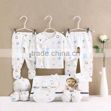 Factory Good Price Cotton Babies Clothings Sets Newborn Clothes Gift Set 9pcs in 1 photo-3
