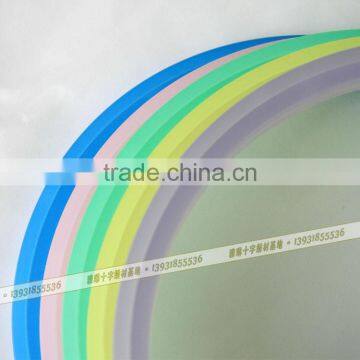 Cross Stitch Hoop Colorful Diameter 24cm Plastic Cross Stitch Embroidery Hoop Handy Adjustalbe Ring Hoop Frames photo-4