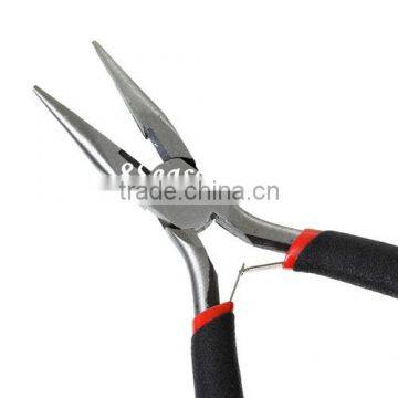 High Quality Black Stainless Steel Flat Nose Pliers Hand Jewelry Making Tools photo-2