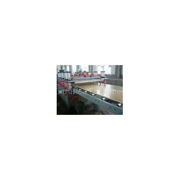 PLC Control WPC Foam Board Production Line For Door Panel