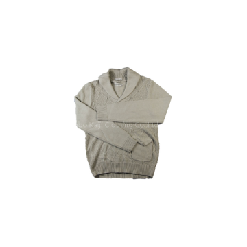 2015 Fall Gentlemen\'s Fashion Angora Wool Pullover Jacquard Diamond Stitch Shawl Sweater