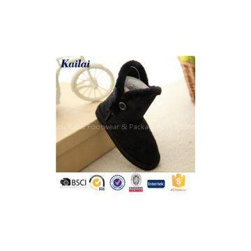 Suede Fabric Baby Boot