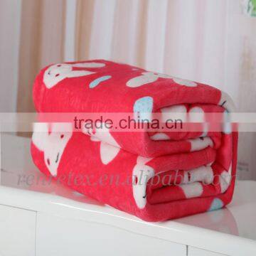 Chinese Factory Bedding Set fleece blanket printed