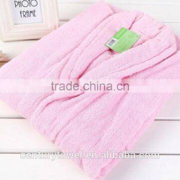 Promotional bamboo fiber warm sexy western bathrobe