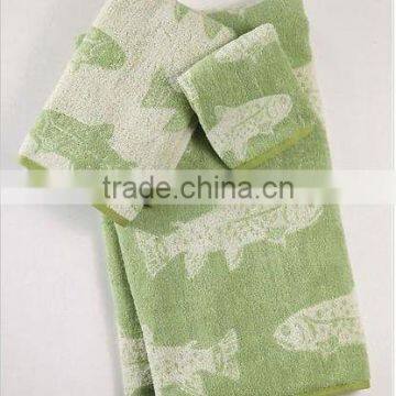 Pakistan Fashion Yarn Dyed Cotton Jacquard Towel