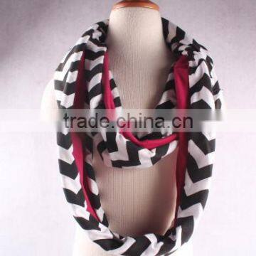 wholesale cute kids palestine scarf patterns chevron fashionable Scarf in Soft Jersey Cotton for kids/woman 100cotton scarf