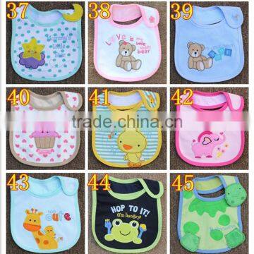 Wholesale in stock plain newborn baby boy carters bibs M5040618