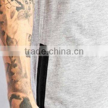 Wholesale Side Zipper Soft Fabric T-Shirt photo-3