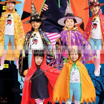 Cheap Cost Carnival Party Kids Fancy Dress Halloween Cape Cloak for Girls photo-2