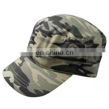 Chinese hot selling cotton camouflage cap military hats with embroidery or printing logo customized