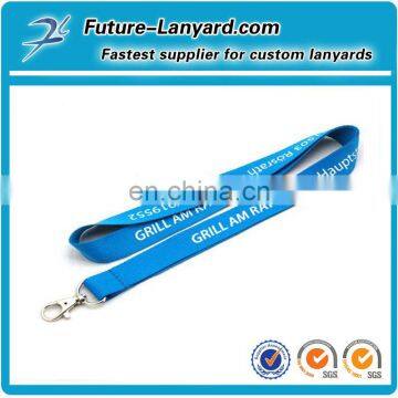 neck lanyard with metal hook