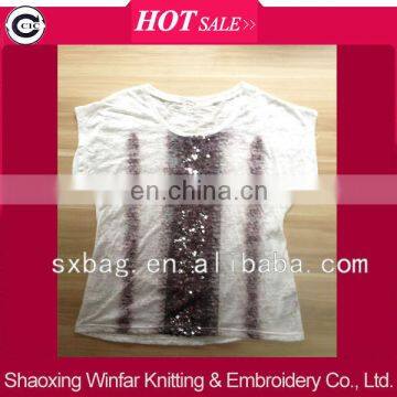 shaoxing winfar latest women t shirt