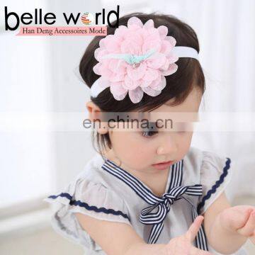 High quality Cute Lace flower Headband Baby Elastic Headband