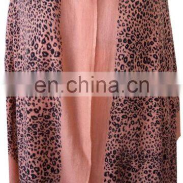 Woven and Knitted Cashmere With Block (Screen) Print photo-4