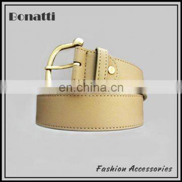 new fashion light-gold belt for woman