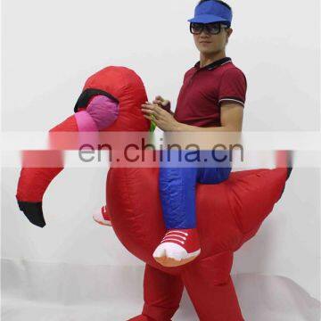 HI CE best selling cheap inflatable turkey animal mascot costume for sale