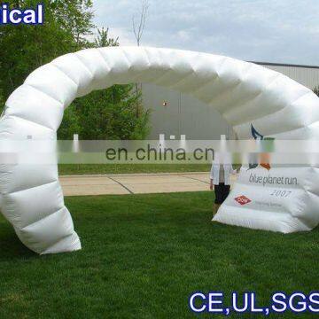 inflatble arch/white event arch