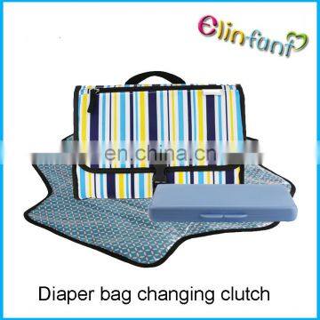 Changing Clutch with Changing Pad for Baby Infants and Toddlers Nursery Travel