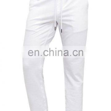 Custom Design Men Polyester Cotton White Ankle-length Tracksuit Buttoms Pants Wholesale photo-6