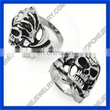 2014 China Cheap Piercing wholesale skull beads rings