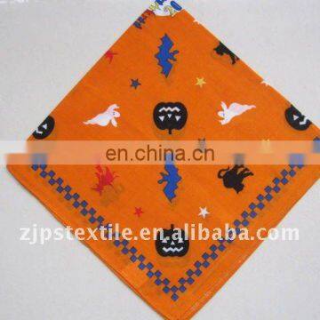 Yellow Hallowmas pumpkin bandana