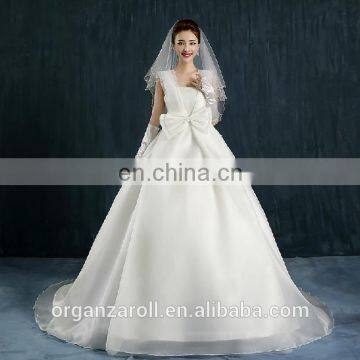 High Quality Hot Sale Wedding Dress Material 20d 40d Organza Fabric