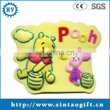 Factory direct sale novelty car shaped pvc fridge magnet