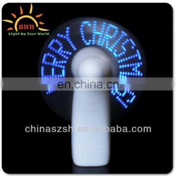 Wholesale plastic Chinese factory LED message fan for all party item