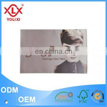 Dull face PS printed clothing label manufacturer