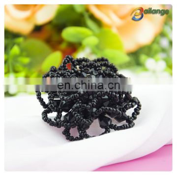 2016 handmade accessories beaded women shirt button decorate