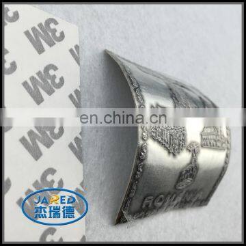 3M Adhesive Square Shape Metal Crafts Aluminum Wine Label photo-5