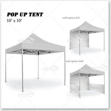 Portable 10FT X 20FT Canopy Tents/gazebo with Custom Logo Printing